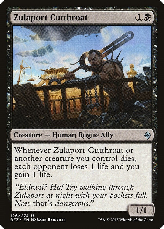 Zulaport Cutthroat (126) [BFZ]