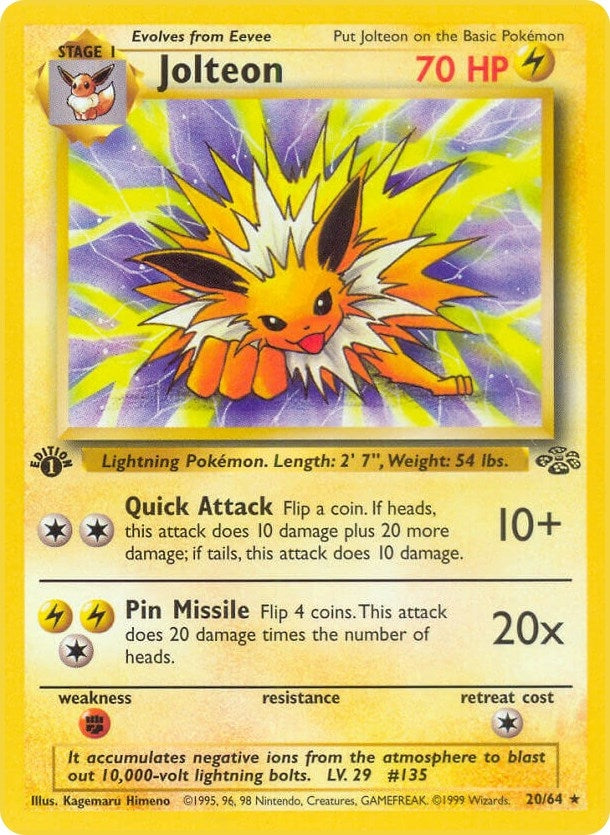 Jolteon 20 (20/64) [JU]