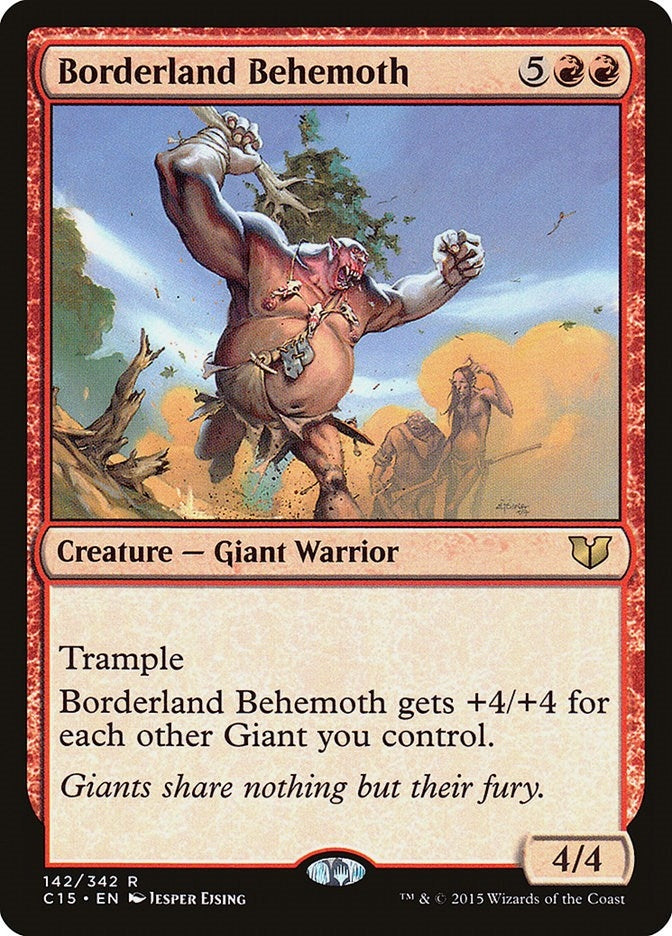 Borderland Behemoth (142) [C15]