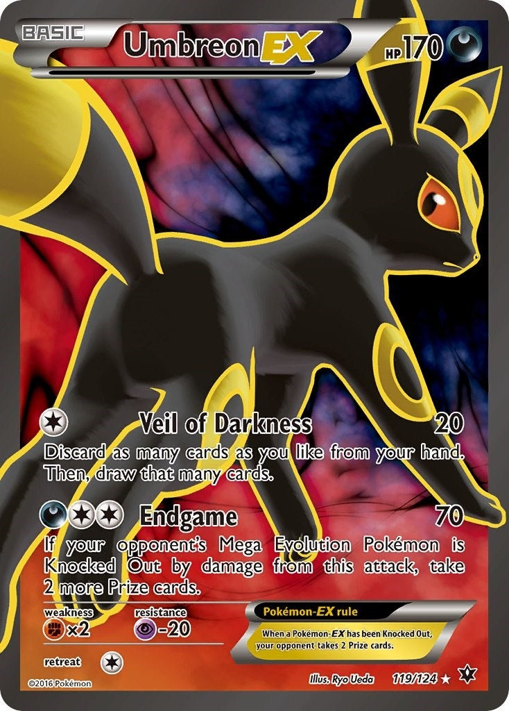 Umbreon EX Full Art (119/124) [FCO]