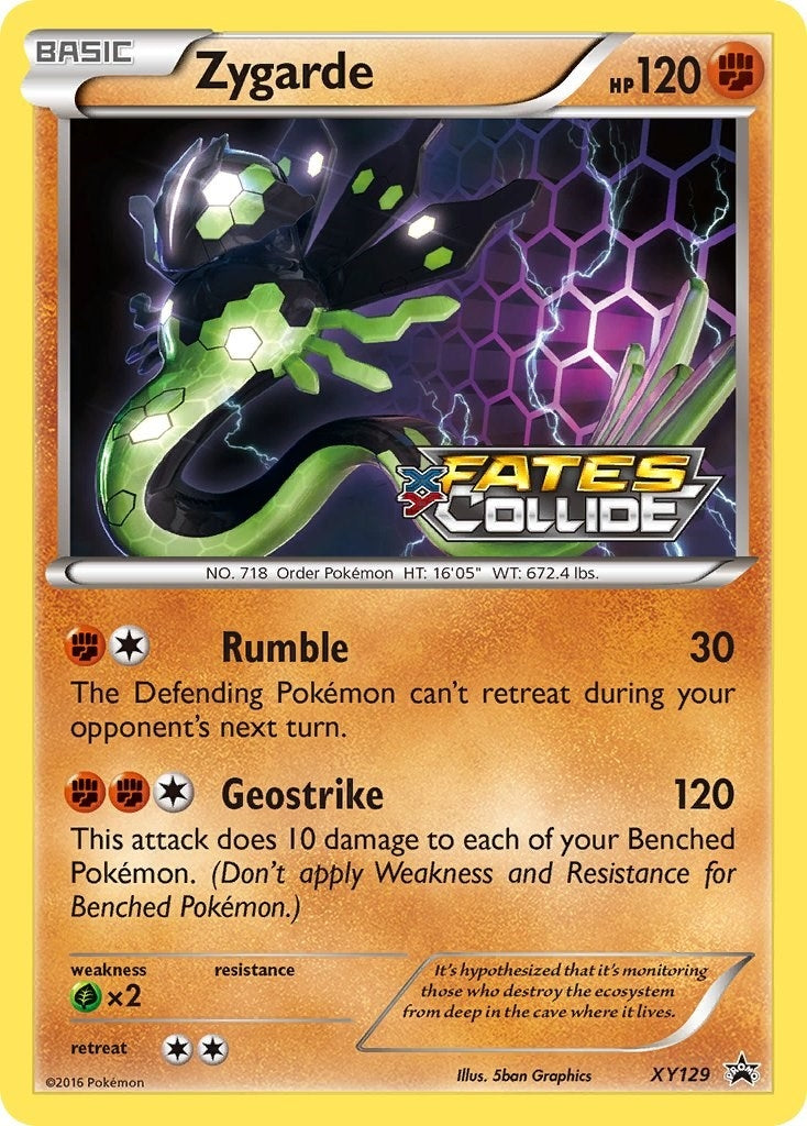 Zygarde Prerelease (XY129) [PR]