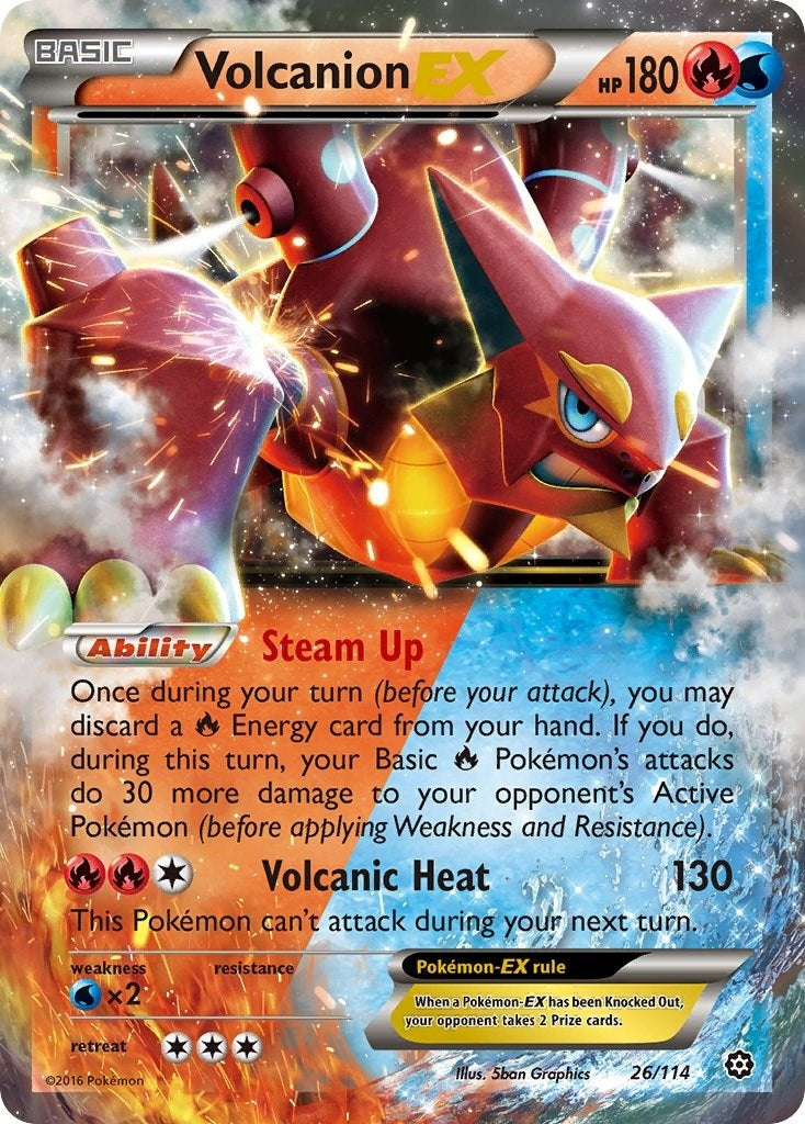 Volcanion EX (26/114) [STS]