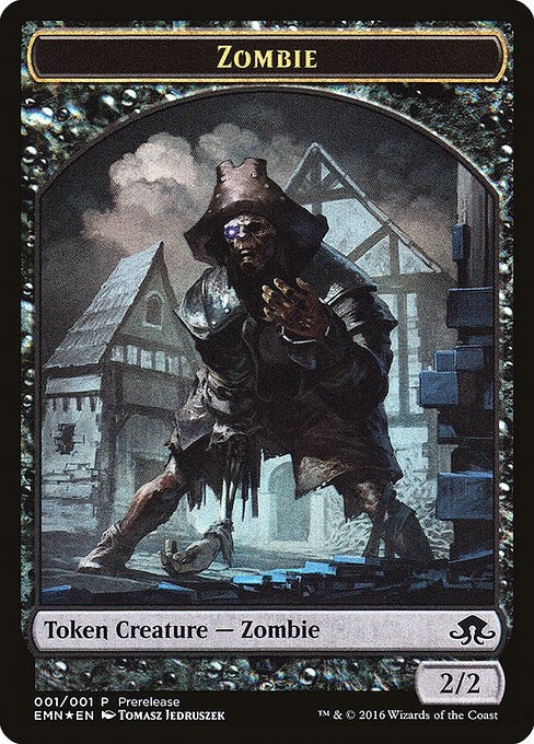 Zombie Token Double Sided (1 // 1) [PRE]