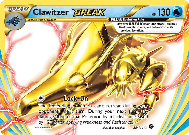 Clawitzer BREAK (35/114) [XY: Steam Siege]