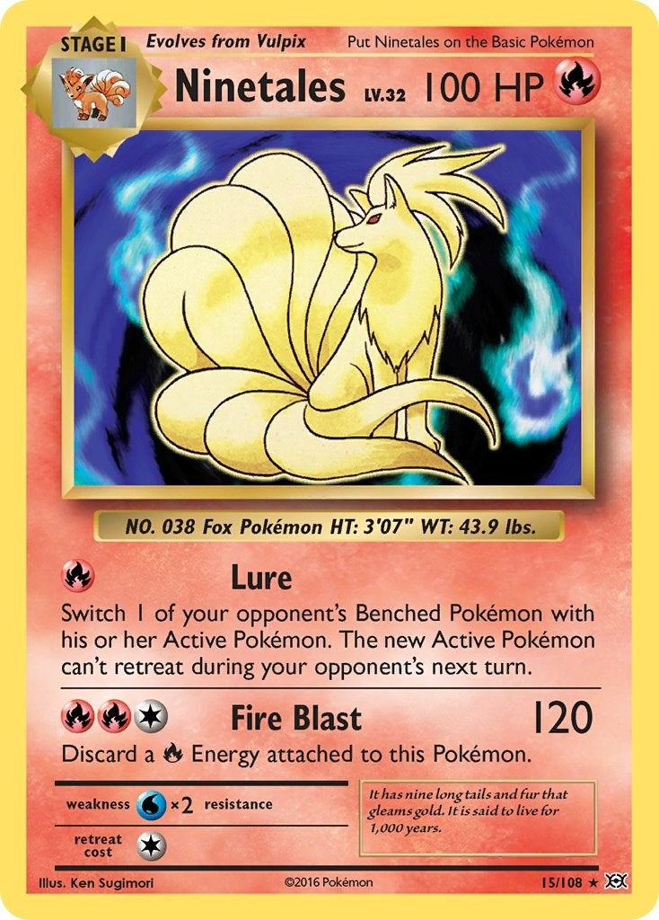 Ninetales (15/108) [EVO]