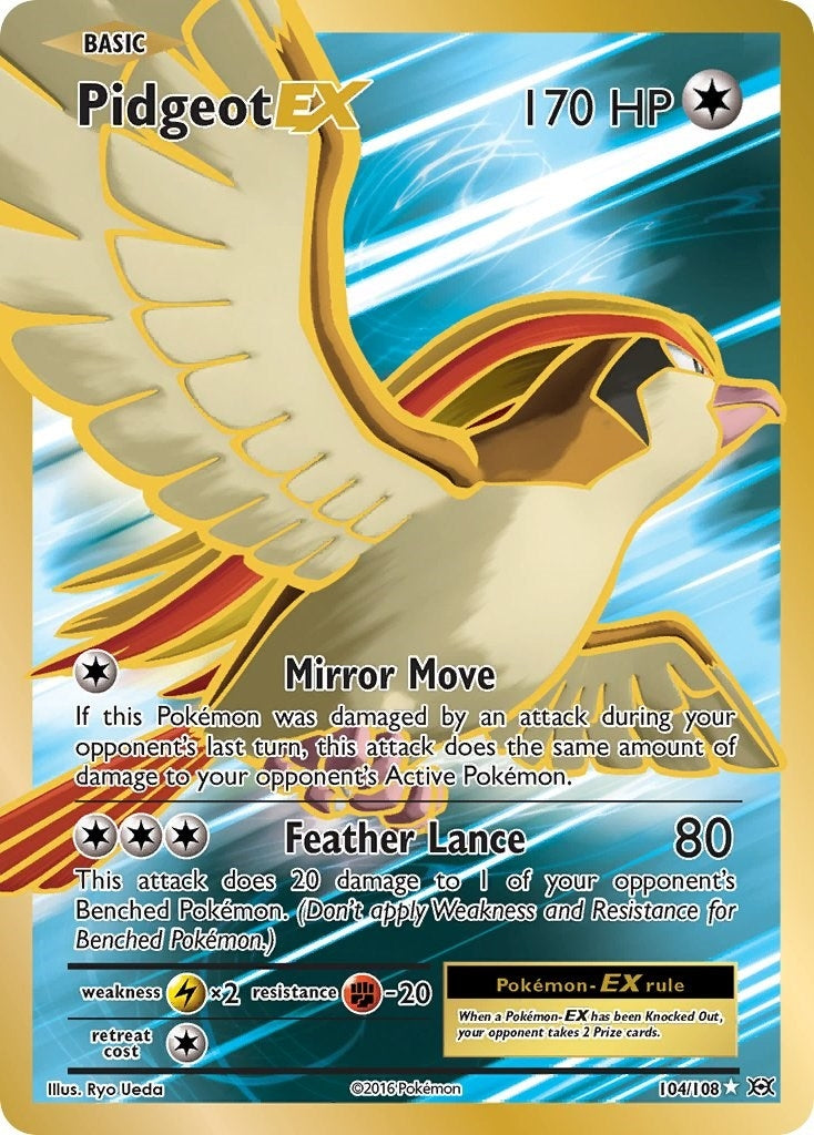 Pidgeot EX Full Art (104/108) [EVO]