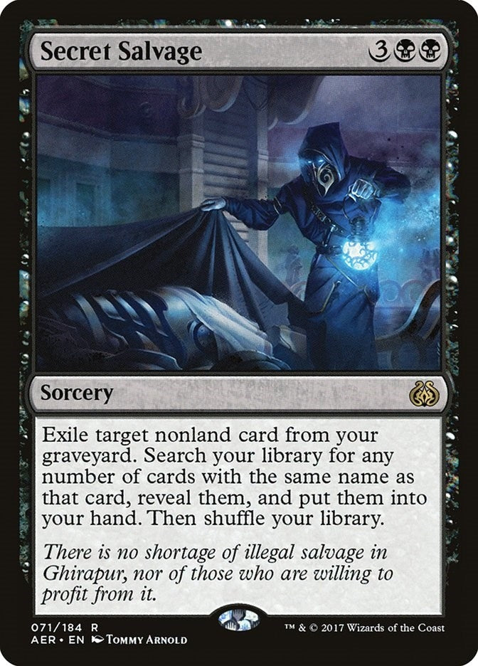 Secret Salvage (71) [Aether Revolt]