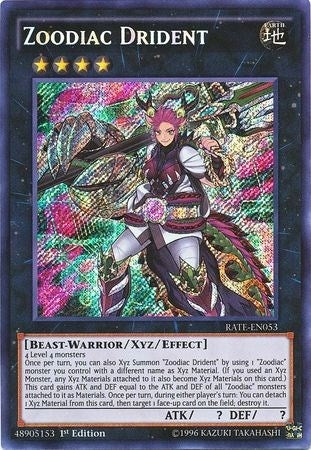 Zoodiac Drident [RATE-EN053] Secret Rare