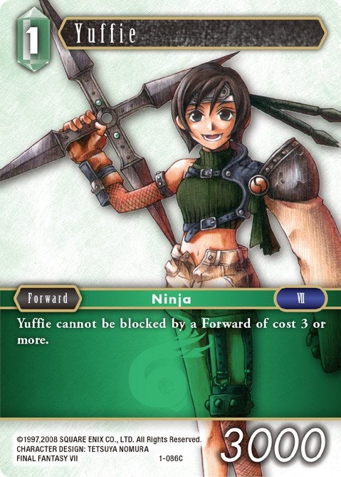 Yuffie Common (1-086C) [OP1]