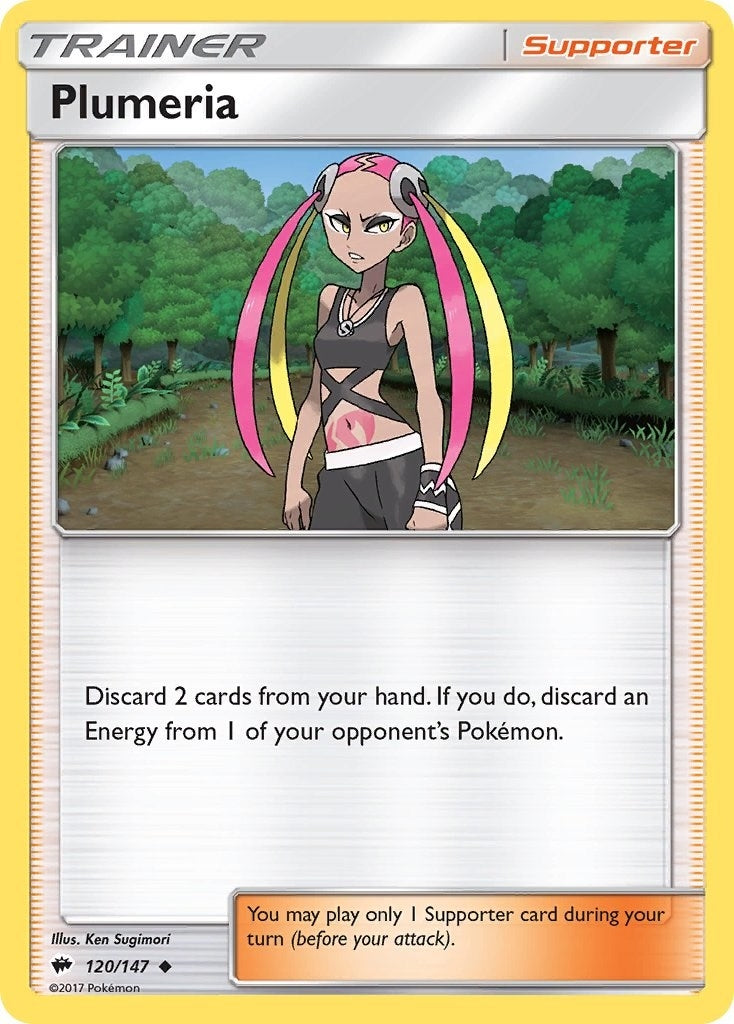 Plumeria (120/147) [Sun & Moon: Burning Shadows]