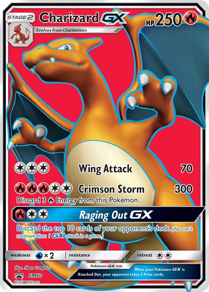 Charizard GX (SM60) [Sun & Moon: Black Star Promos]