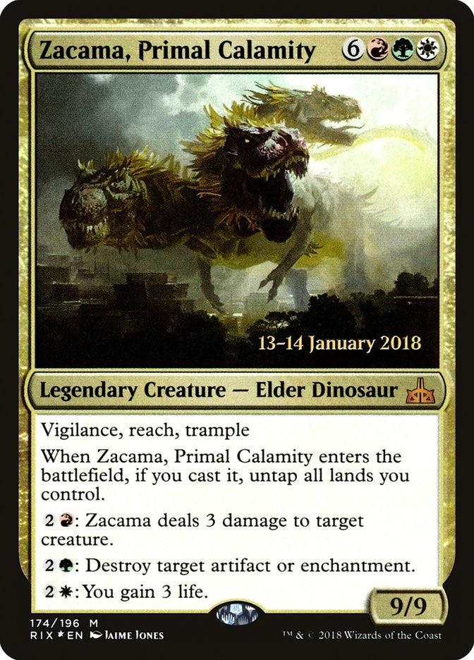 Zacama Primal Calamity (174) [PRE]