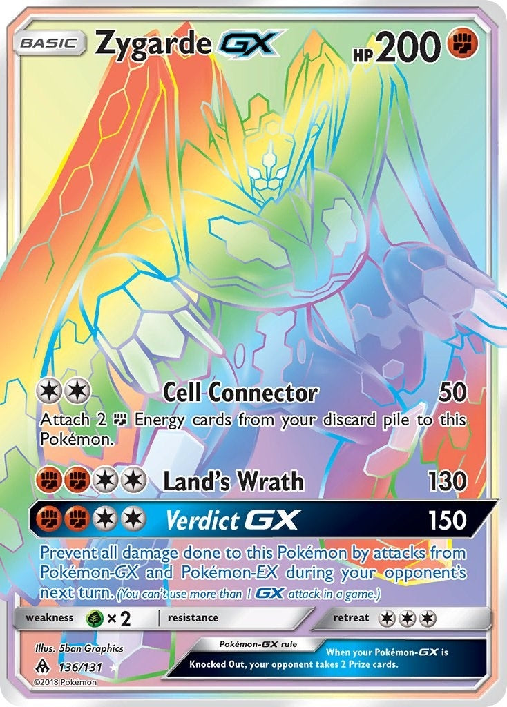 Zygarde GX Secret (136/131) [SM06]