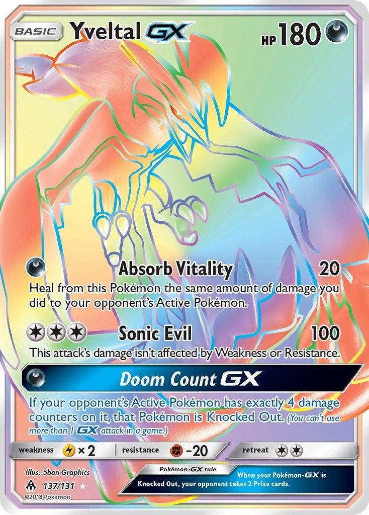 Yveltal GX Secret (137/131) [SM06]