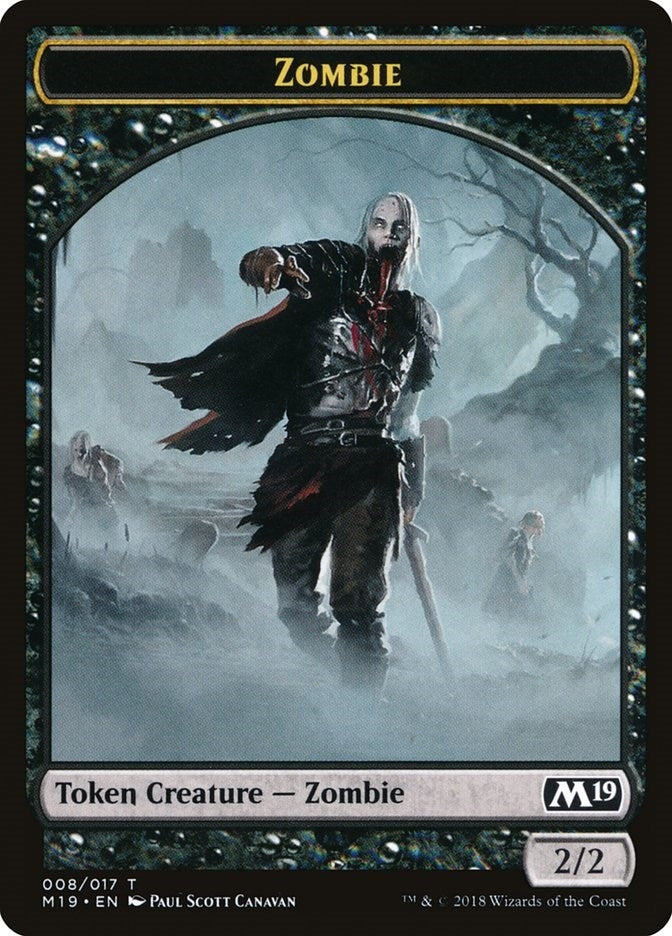 Zombie Token (8) [M19]