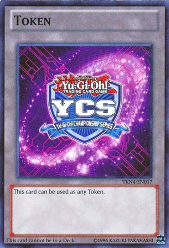 Yu Gi Oh Championship Series Token 2014 Pre registration (TKN4-EN017)