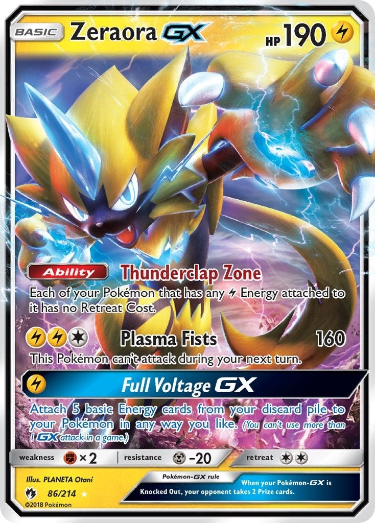 Zeraora GX (86/214) [SM8]