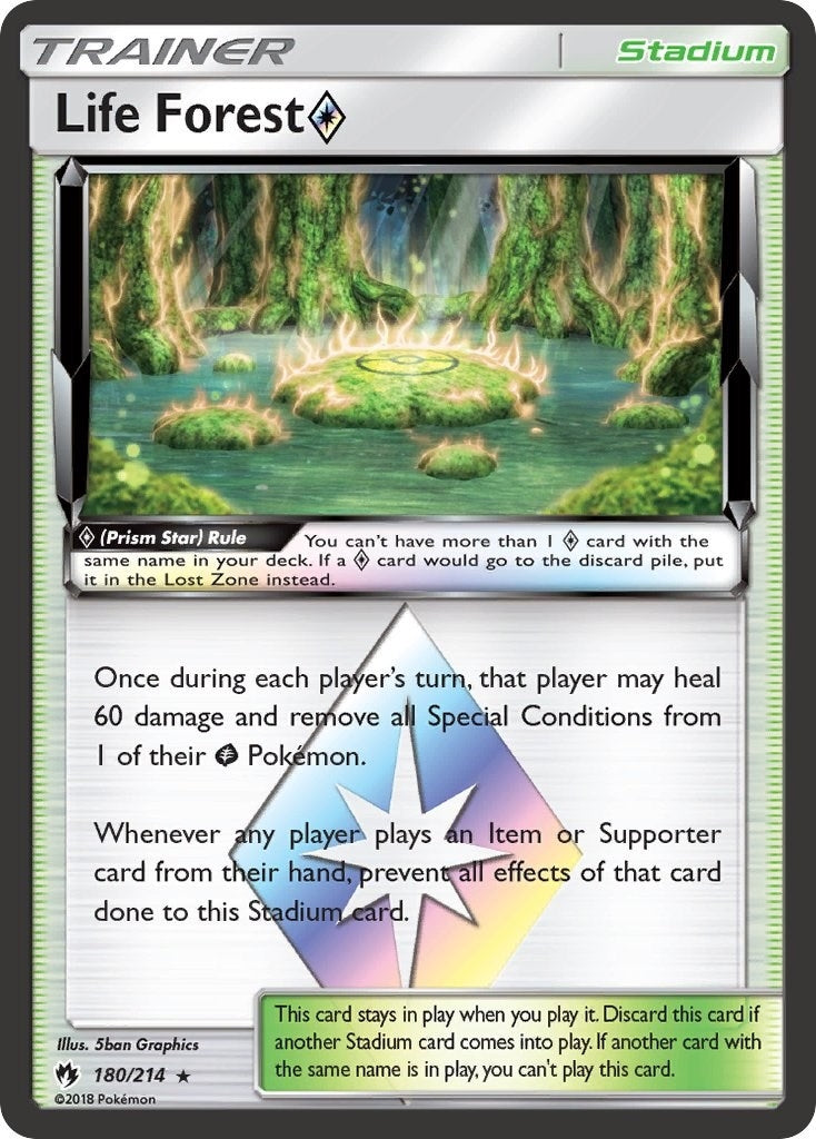 Life Forest Prism Star (180/214) [SM8]