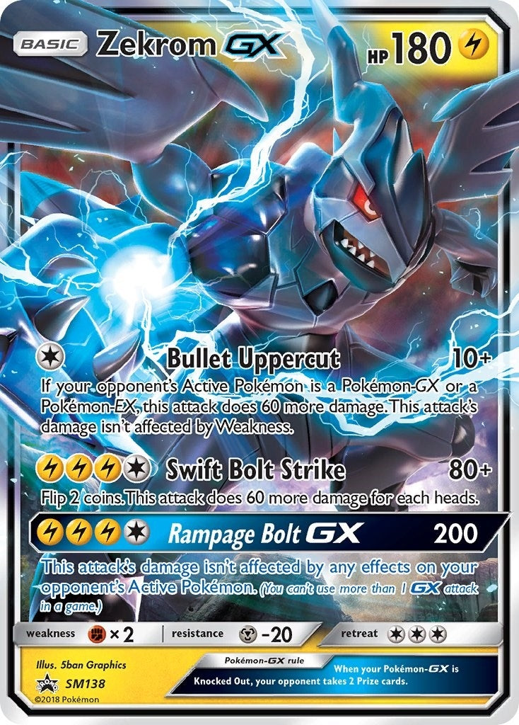 Zekrom GX SM138 (SM138) [SMP]