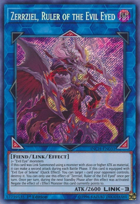 Zerrziel Ruler of the Evil Eyed (INCH-EN031) [INCH]