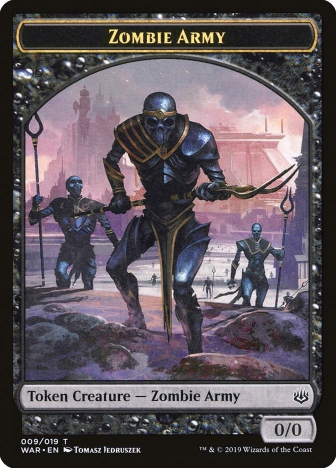 Zombie Army Token 009 (9) [WAR]