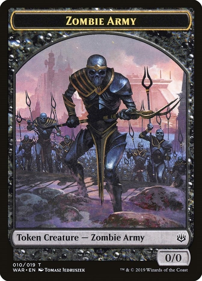 Zombie Army Token 010 (10) [WAR]