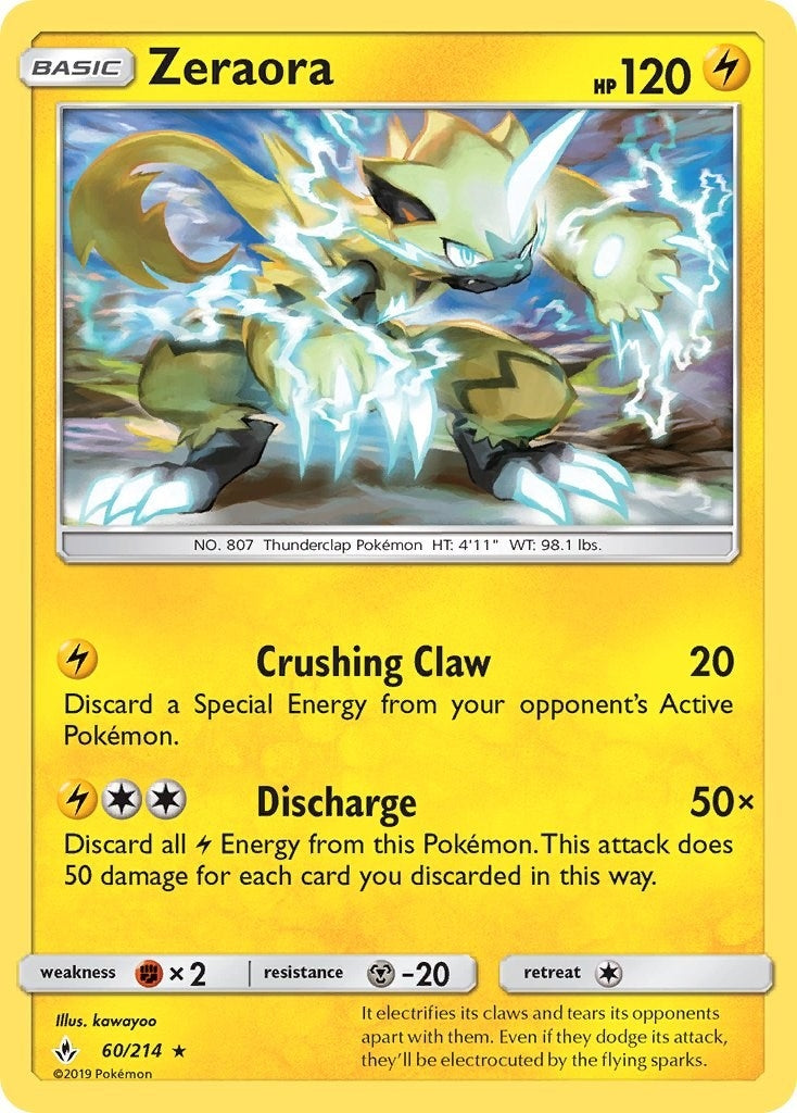 Zeraora (60/214) [SM10]