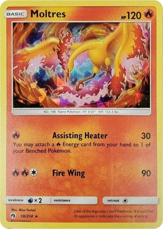 Moltres 38 214 Cracked Ice Holo (038/214) [PR]