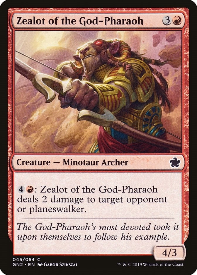 Zealot of the God Pharaoh (45) [GN2]