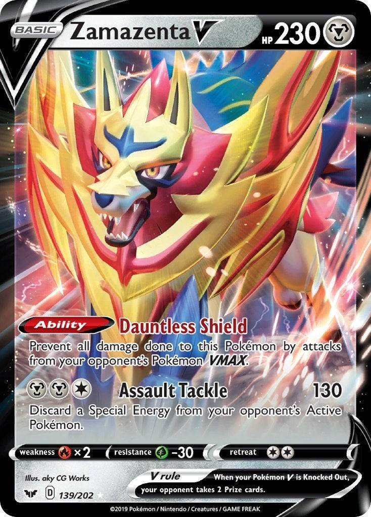 Zamazenta V (139/202) [SWSH01]