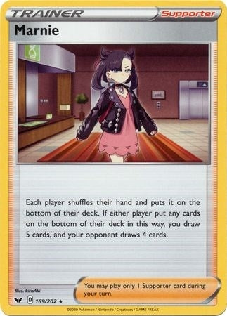 Marnie (169/202) (Theme Deck Exclusive) [Sword & Shield: Base Set]