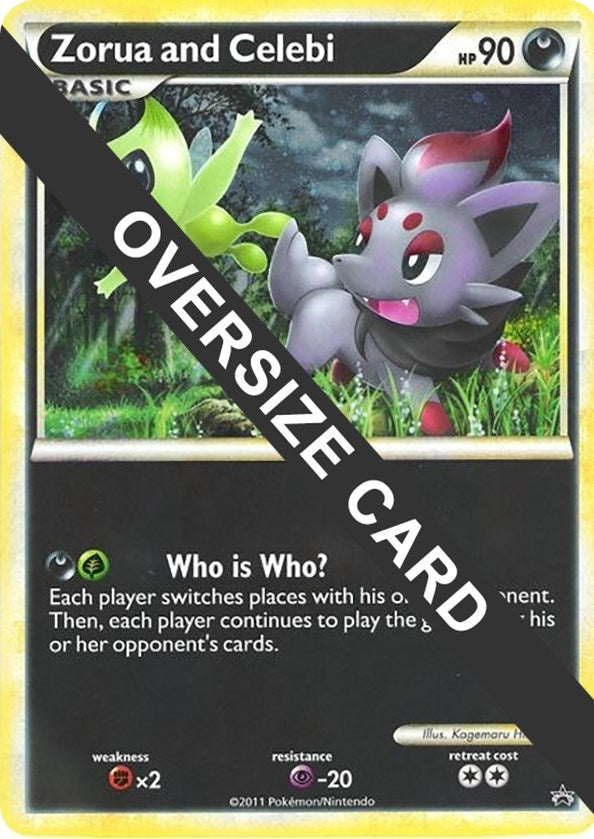 Zorua and Celebi Black and White Tour Promo [PR]