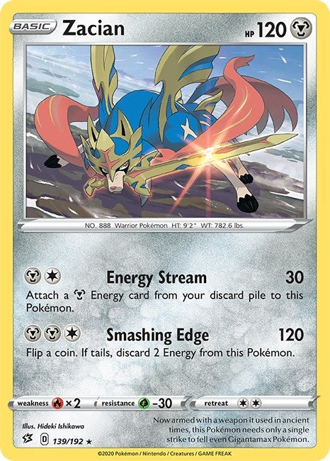 Zacian (139/192) [SWSH02]