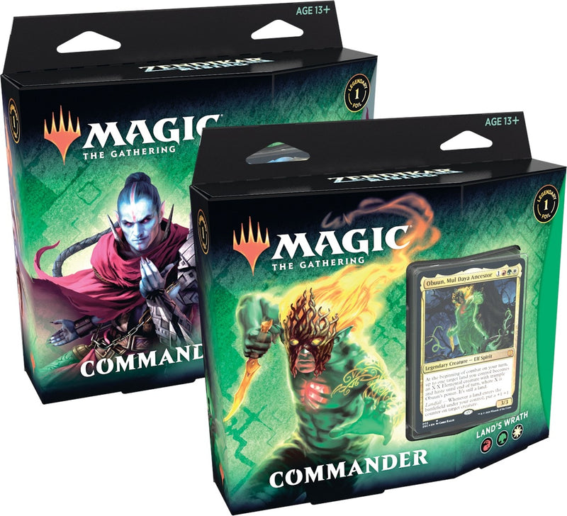 Zendikar Rising Commander Deck Set of 2 [ZNC]