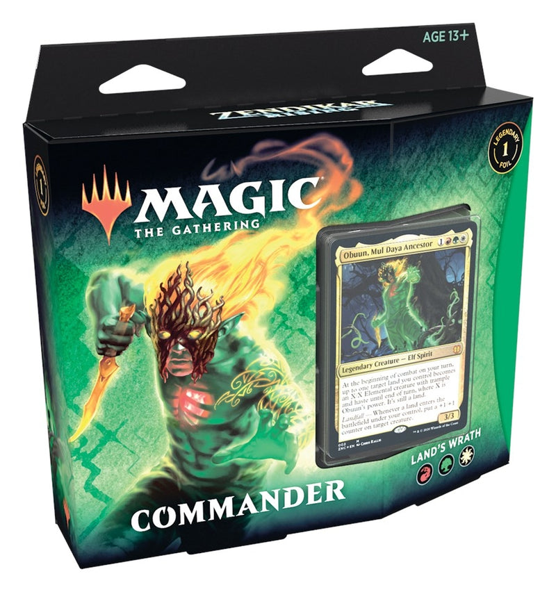 Zendikar Rising Lands Wrath Commander Deck [ZNC]