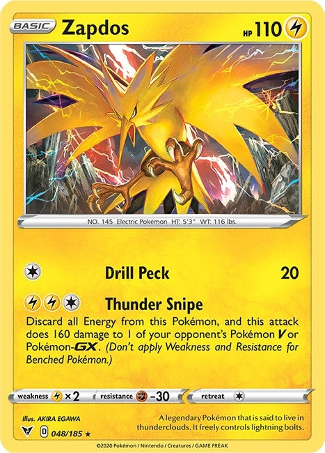 Zapdos (048/185) [SWSH04]