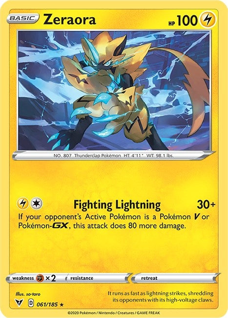 Zeraora (061/185) [SWSH04]