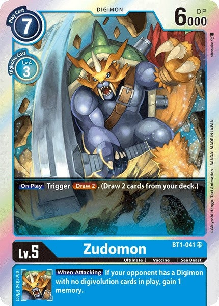 Image for Zudomon - BT1-041 [Release Special Booster]