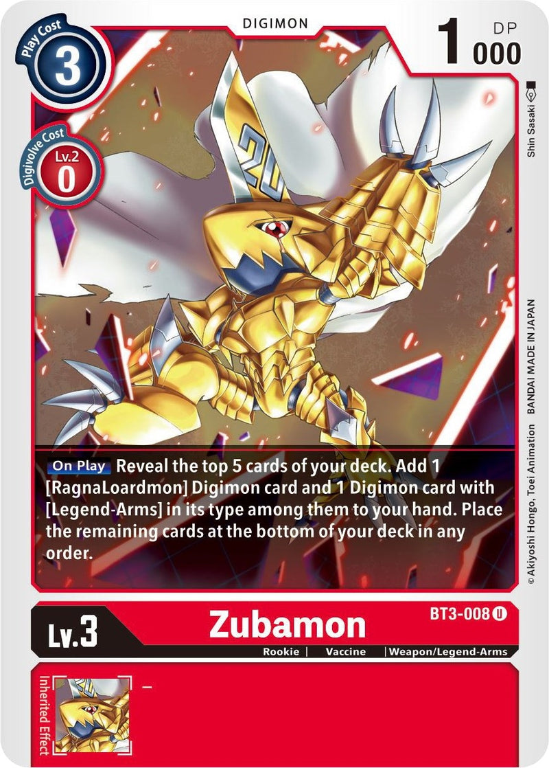 Image for Zubamon [Release Special Booster]