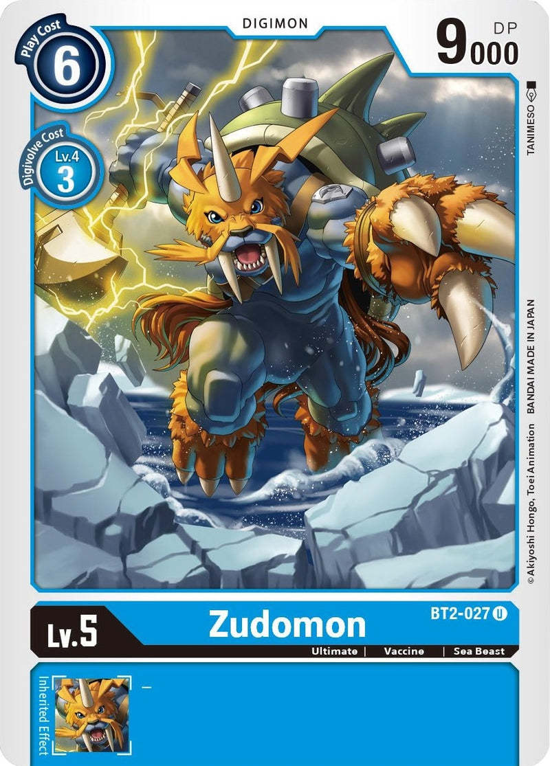 Image for Zudomon - BT2-027 [Release Special Booster]