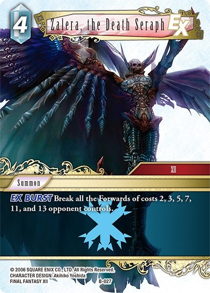 Zalera the Death Seraph (B-027) [BDC]