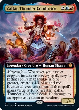 Zaffai Thunder Conductor Extended Art (331) [C21]