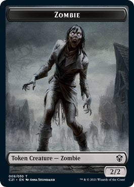 Zombie Spirit Double sided Token [C21]