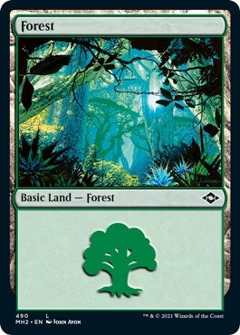 Forest 490 Foil Etched (490) [MH2]