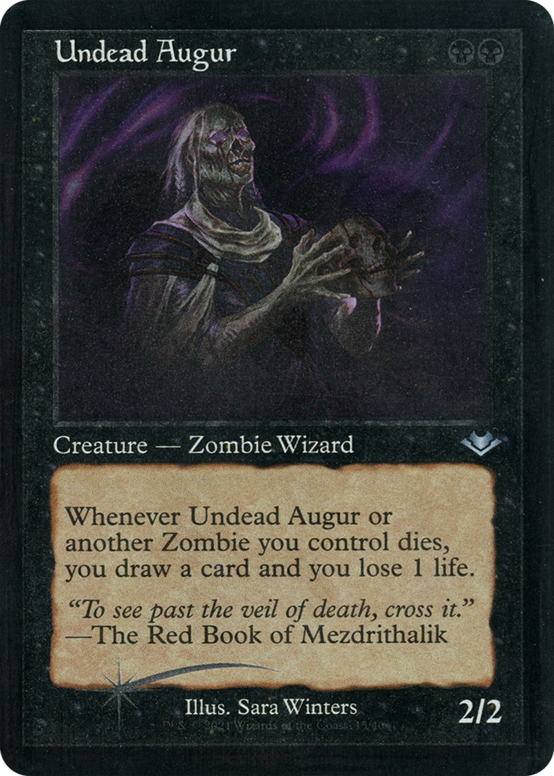 Undead Augur Retro Frame Foil Etched (15) [MH1]