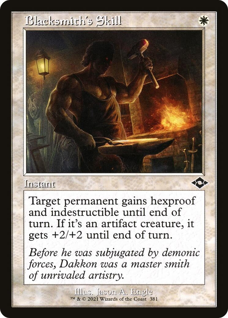 Blacksmith's Skill (Retro) [Modern Horizons 2]