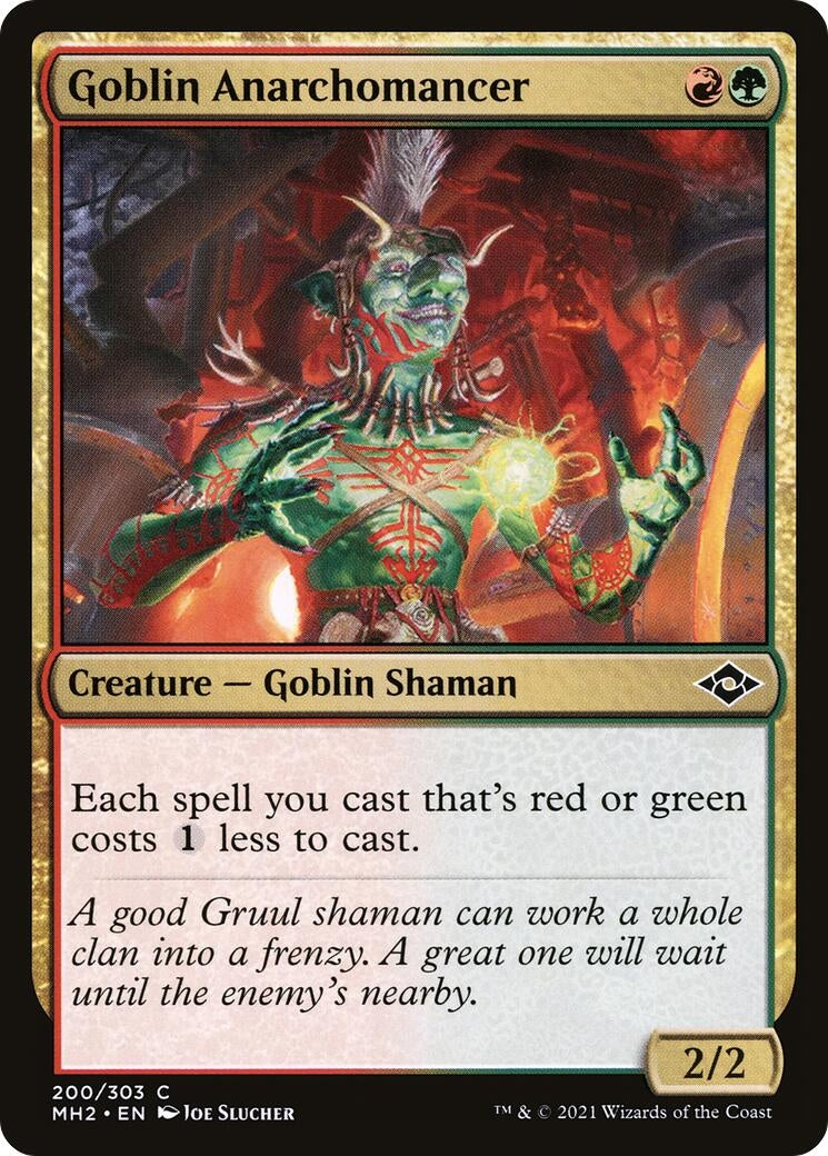 Goblin Anarchomancer [Modern Horizons 2]