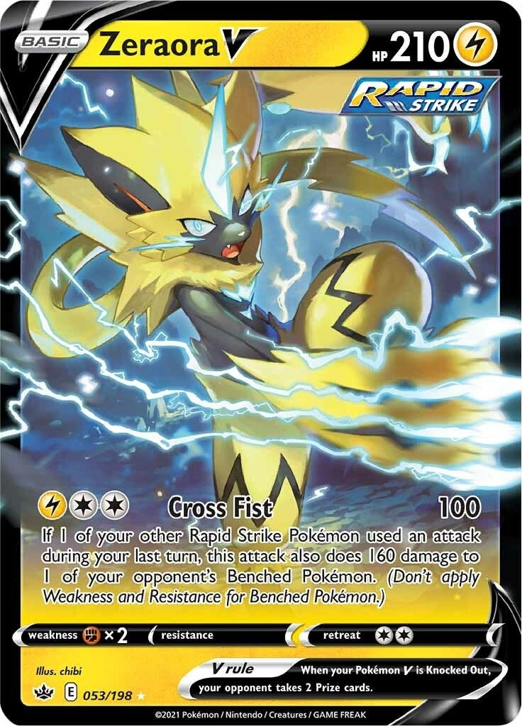 Zeraora V (053/198) [SWSH06]