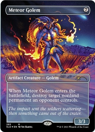 Meteor Golem (Borderless) [Secret Lair Drop Series]