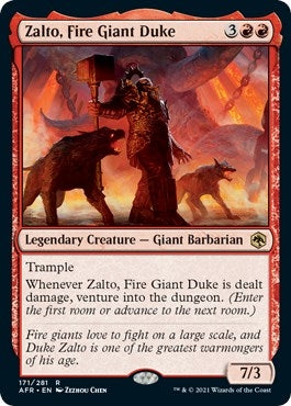 Zalto, Fire Giant Duke [Dungeons & Dragons: Adventures in the Forgotten Realms]